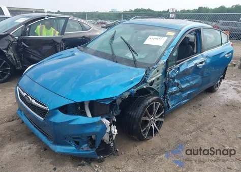 2017 Subaru Impreza Limited из США, поврежденный, VIN 4S3GKAU68H3627147